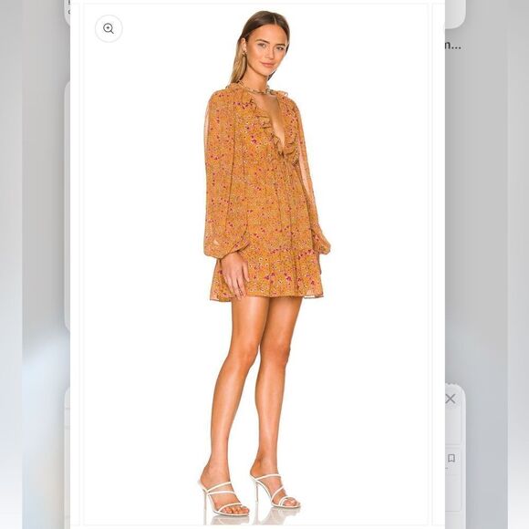 NWTs Tularosa Mobey Mini Dress in Lafayette Floral Size XXS - Picture 2 of 3